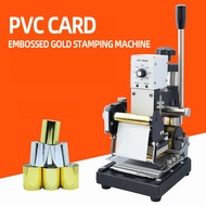 Branding Hot Stamping Machine PVC Card Convex Code Stamping Machine Heat Press Hot Foil Stamping Mac
