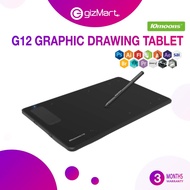 10moons G12 10 x 6" Graphic Drawing Tablet with Stylus Pen (Pen pressure 8192 Levels)