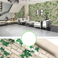 Brick Wall Wallpaper daun 8m to 9m x 45cm