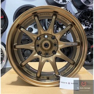 Velos Wheel CE28-10 Strip [Bronze 2 Ton] Sport Rim 15x7JJ ET35 (4x100/114.3)