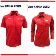 MR2 Baju Korporat Merah Uniform Corporate FM-896A FM-996A