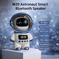 Astronaut AI Robot Smart Dialogue Bluetooth Speaker Alarm Clock Kids Early Education Desktop Childre