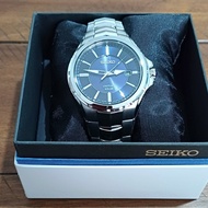 Seiko jam coutura solar pria blue dial