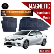 🔥SG SELLER🔥Toyota Corolla Altis 11th Gen E170 E171 2014-2019 Magnetic Sun Shade Ray Protection Mesh 