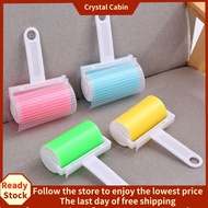 CRYSTAL CABIN Washable Cat Hair Remover Reusable Lint Roller Lint Remover Sticky Roller Pellet Remov