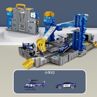 Children Deformed Police Car Model Ornaments Can Store Car Simulation Police Car Educational