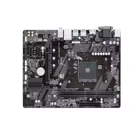 GA-A320M-S2H motherboard AMD Socket AM4 DDR4 USB3.0 SATA3.0 VGA+DVI+HDMI 100% test