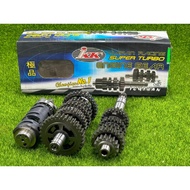 IKK RACING GEAR SET R15 SR3 RACING GEAR BOX SET WITH SHIFT CAM-CHROME ULFB0ZK56