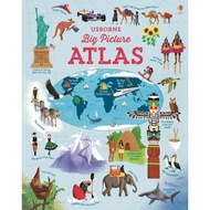DKTODAY USBORNE BIG PICTURE ATLAS (AGE 4+) Book
