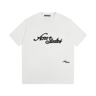 Acne Studio'S Classic LOGO Letter Print Loose Short-Sleeved T-Shirt Men Women Same Style Trendy