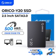 ORICO 2.5’’ SATA III SSD 6Gbps Internal Solid State Drive 256GB/512GB/1TB Up to 550MB/s (Y20)