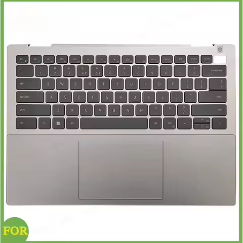 BDBH (Silver) New Palmrest Upper Case For Dell Inspiron 14/14Plus 7420 7425 2-in-1 with US Backlit K