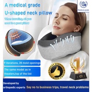 Travel Neck Pillow with Memory Foam for Comfortable Airplane Trips Nick Pillow