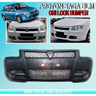 PROTON SAGA BLM ORI LOOK FRONT BUMPER (OEM) BUMPER DEPAN FOR SAGA BLM ORIGINAL LOOK BUMPER MATERIAL 