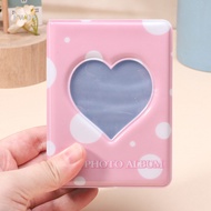 2024 New Heart Hollow Letter Graphic Photo Album, Cute Portable Photo Card Book For Gift, Photo Storage