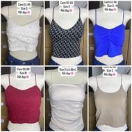 [Up 15.09]-Size S/M-Japanese/Korean camisole shirt - 2-piece shirt, tank top, standard t-shirt