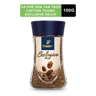 Tchibo CAFÉ Instant Coffee - Exclusive Decaf- Caffeine cup - does not cause insomnia - 100g