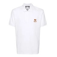 EU48 (About M Size) [Boys' Shop] [MOSCHINO MOSCHINO Teddy Bear Mesh Short-Sleeved POLO Shirt] [MSN00