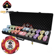 Gem TIGER CERAMIC POKER 500 CHIPS