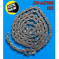 Shimano Original SLX CN-M7100 Bike Chain 12 Speed Bicycle 112L Chain M7100 MTB Road Bicycle