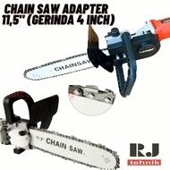 Chainsaw Mini Electric Chain Saw Mini Dudukan Adapter Gergaji Ke Mesin Gerinda Murah