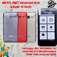 PROMO MITO A67 RAM 1GB / ROM 8GB - ANDROID - Dual Sim - Radio FM - Bluetooth / Hp unik / hp murah / 
