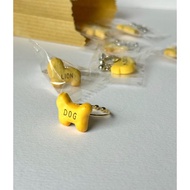 童年零食回憶動物餅戒指