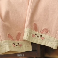 Girls Casual Pants Fashionable Pure Cotton Children's Long Pants Single Pants 11.5