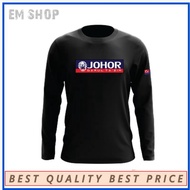 Baju Microfiber JOHOR (The JDT)  Tshirt Lelaki Dan Perempuan