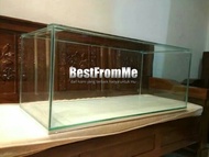 Aquarium akuarium custom 80x40x40 cm 80 x 40 x 40 full 8 mm polos