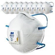 3M 8822 Dust Mask Disposable Respirator Industrial Protection Mask Safety Work Mask