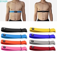BYABR Heart Rate Monitor Strap Health Elasticity Running Accessories Wireless Heart Rate Sensing Adj