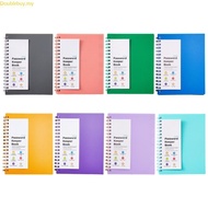 Doublebuy A6 Journal Notebook Password Book with Index A-Z Password Organizer Spirals Notebook for P