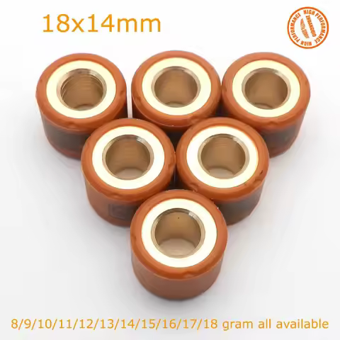 Performance Variator Slider Roller Weights 18X14mm 8 - 18g gram For GY6 150 125CC KOSO 157QMJ Scoote