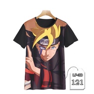 BORUTO NARUTO UZUMAKI FULL PRINTING T-SHIRT KIDS AND ADULTS 3D Premium LP3D-121