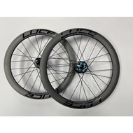 LUCE ALLOY WHEELSET WITH LUCE HUBS 451 (CARBON LOOK)
