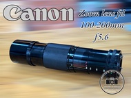 CANON ZOOM LENS FD 100-200MM.F5.6 FD MOUNT