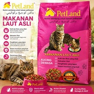 Makanan Kucing 10kg (Petland) Flavour-Makanan Laut Asli 10kg