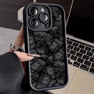Full background USD full-cover bank notes design silicone mobile phone case suitable for iPhone 17 1