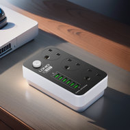 LDNIO SK3662 Power Socket with UK 3 Pin + 6 USB Charger 5V 3.4A Surge Protector 2 Meter Power Extens