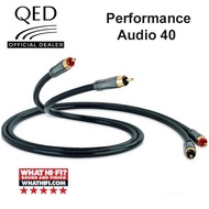 QED Performance Audio 40 RCA to RCA Cable