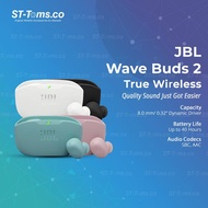 WAVE BUDS 2 TRUE WIRELESS TWS ANC NOISE CANCELLING EARBUDS WITH PURE BASS SOUND AND SMART AMBIENT -
