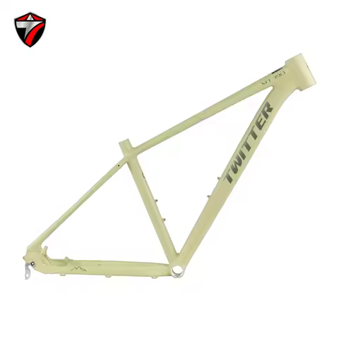 TWITTER aluminum alloy AL6061 mountain bike frame MT390 with internal wiring for XC off-road, T6 pro