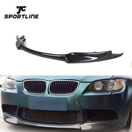 Car Carbon E92 V style M3 front lip for BMW E92 M3