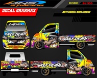 STICKER FULL MOBIL PICK UP GRANMAX  CARRY  L300 / DECAL PICK UP / DECAL GRANMAX / DECAL STICKER MOBI