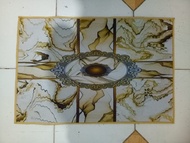 keset motif 60 x 40 cm - keset lantai anti slip - granit
