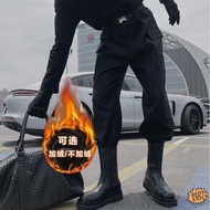 【Ready Stock】❋ seluar kargo lelaki plus size Thin/fleece-lined Thickened Martins Boots Pants for Out