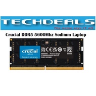 Crucial DDR5 5600Mhz Sodimm Laptop | 48GB | 64GB