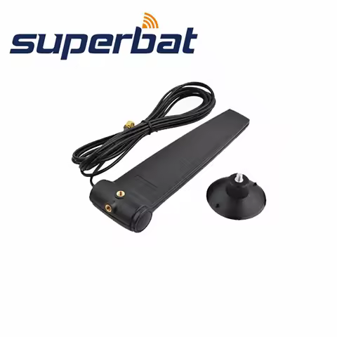 Superbat 9dbi 2.4GHz Directional WiFi Antenna Booster Wireless RP-SMA Male Connector with 3M Extensi
