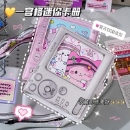 Retro CCD Folder (File + Filling) A8 Size 3 Rings Card Photo Album (AC) K4